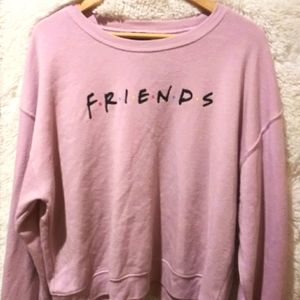 50. Friends TV Show Pink Sweater  Size XL